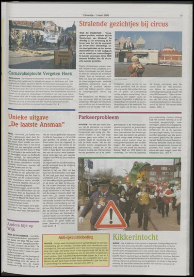 Wijks Nieuws / Bunniks Nieuws, 1 maart 2000 (nr. 9, jrg. 36)