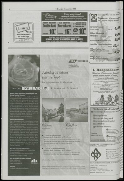 Wijks Nieuws / Bunniks Nieuws, 1 november 2000 (nr. 44, jrg. 36)