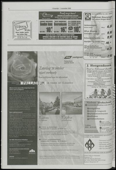 Wijks Nieuws / Bunniks Nieuws, 1 november 2000 (nr. 44, jrg. 36)