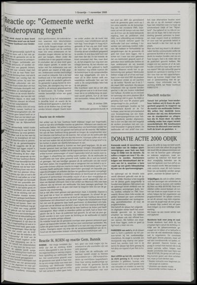 Wijks Nieuws / Bunniks Nieuws, 1 november 2000 (nr. 44, jrg. 36)
