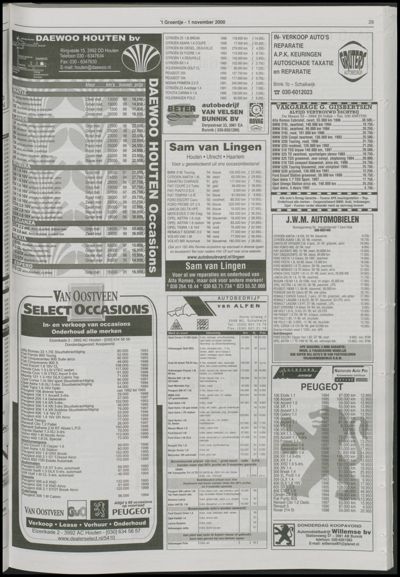 Wijks Nieuws / Bunniks Nieuws, 1 november 2000 (nr. 44, jrg. 36)