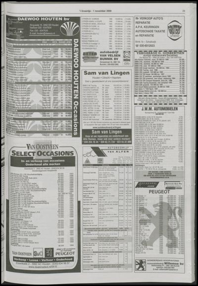 Wijks Nieuws / Bunniks Nieuws, 1 november 2000 (nr. 44, jrg. 36)