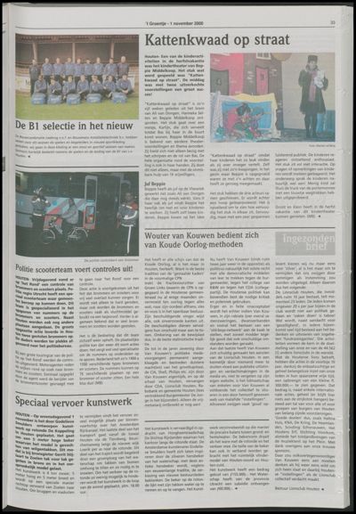 Wijks Nieuws / Bunniks Nieuws, 1 november 2000 (nr. 44, jrg. 36)