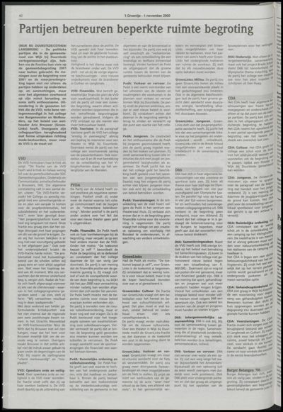 Wijks Nieuws / Bunniks Nieuws, 1 november 2000 (nr. 44, jrg. 36)