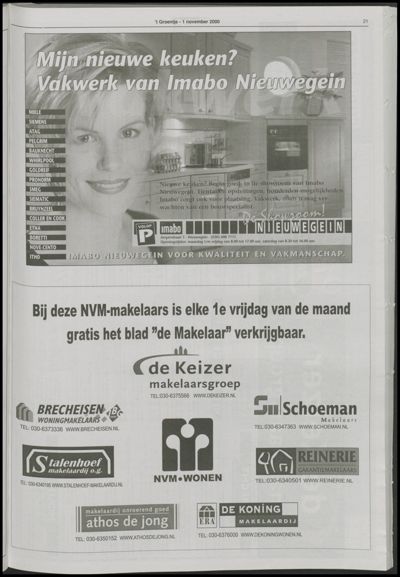 Wijks Nieuws / Bunniks Nieuws, 1 november 2000 (nr. 44, jrg. 36)