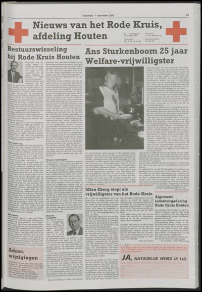 Wijks Nieuws / Bunniks Nieuws, 1 november 2000 (nr. 44, jrg. 36)