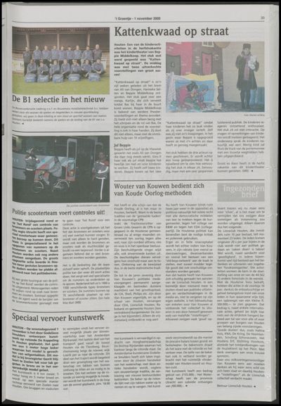 Wijks Nieuws / Bunniks Nieuws, 1 november 2000 (nr. 44, jrg. 36)