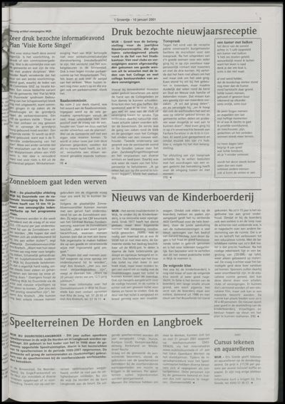 Wijks Nieuws / Bunniks Nieuws, 10 januari 2001 (nr. 2, jrg. 37)