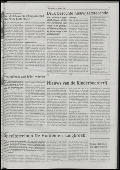 Wijks Nieuws / Bunniks Nieuws, 10 januari 2001 (nr. 2, jrg. 37)
