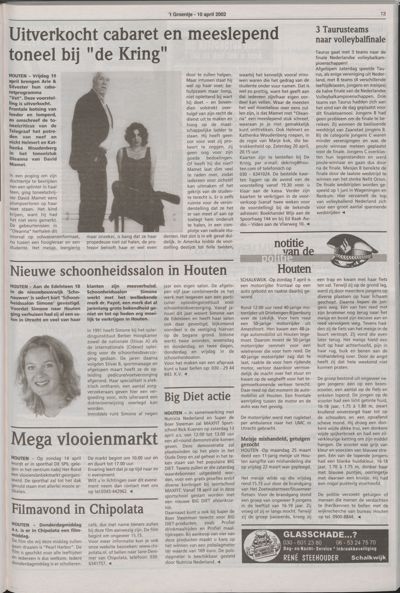 Wijks Nieuws / Bunniks Nieuws, 10 april 2002 (nr. 15, jrg. 38)