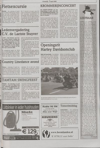 Wijks Nieuws / Bunniks Nieuws, 10 april 2002 (nr. 15, jrg. 38)