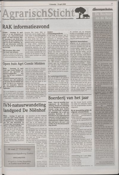 Wijks Nieuws / Bunniks Nieuws, 10 april 2002 (nr. 15, jrg. 38)