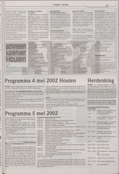 Wijks Nieuws / Bunniks Nieuws, 1 mei 2002 (nr. 18, jrg. 38)