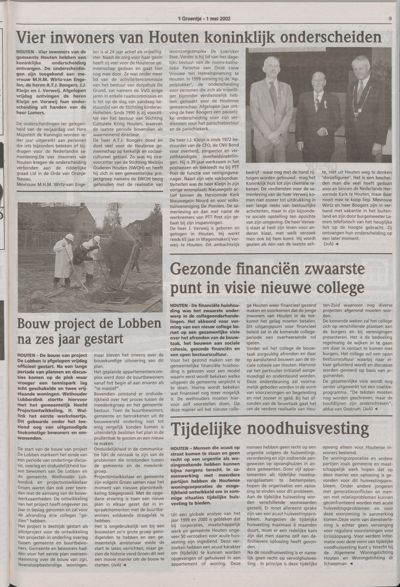 Wijks Nieuws / Bunniks Nieuws, 1 mei 2002 (nr. 18, jrg. 38)