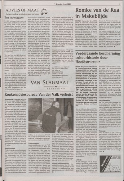 Wijks Nieuws / Bunniks Nieuws, 1 mei 2002 (nr. 18, jrg. 38)