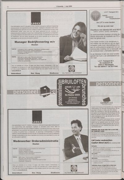 Wijks Nieuws / Bunniks Nieuws, 1 mei 2002 (nr. 18, jrg. 38)