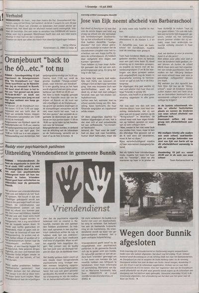 Wijks Nieuws / Bunniks Nieuws, 10 juli 2002 (nr. 28, jrg. 38)