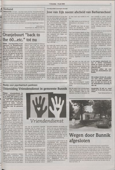Wijks Nieuws / Bunniks Nieuws, 10 juli 2002 (nr. 28, jrg. 38)