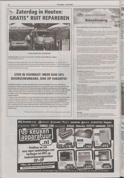 Wijks Nieuws / Bunniks Nieuws, 10 juli 2002 (nr. 28, jrg. 38)