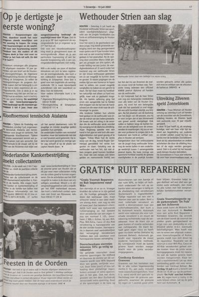 Wijks Nieuws / Bunniks Nieuws, 10 juli 2002 (nr. 28, jrg. 38)