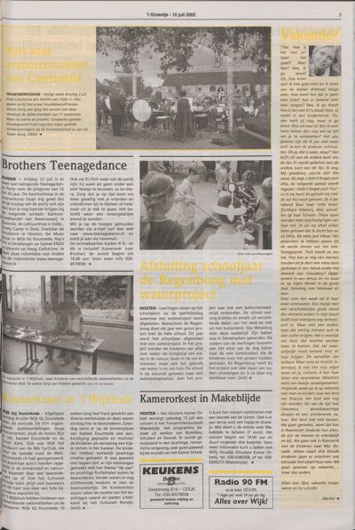 Wijks Nieuws / Bunniks Nieuws, 10 juli 2002 (nr. 28, jrg. 38)