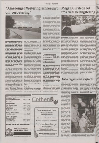 Wijks Nieuws / Bunniks Nieuws, 10 juli 2002 (nr. 28, jrg. 38)