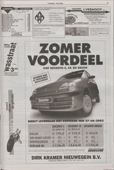 Wijks Nieuws / Bunniks Nieuws, 10 juli 2002 (nr. 28, jrg. 38)