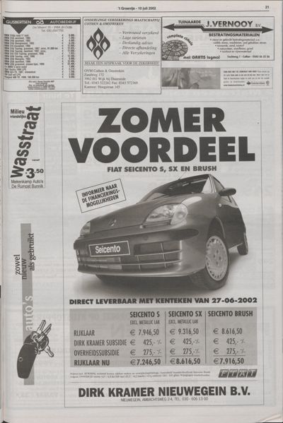 Wijks Nieuws / Bunniks Nieuws, 10 juli 2002 (nr. 28, jrg. 38)