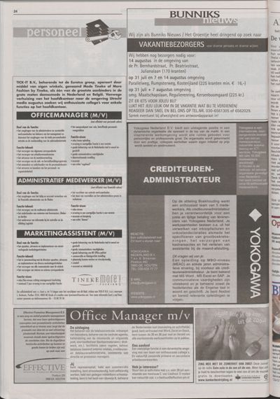 Wijks Nieuws / Bunniks Nieuws, 10 juli 2002 (nr. 28, jrg. 38)