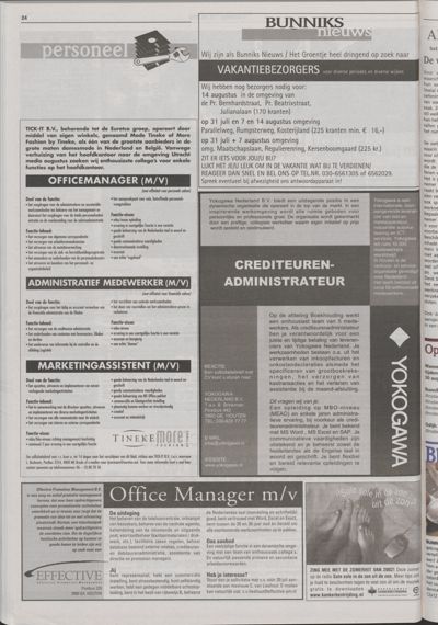 Wijks Nieuws / Bunniks Nieuws, 10 juli 2002 (nr. 28, jrg. 38)