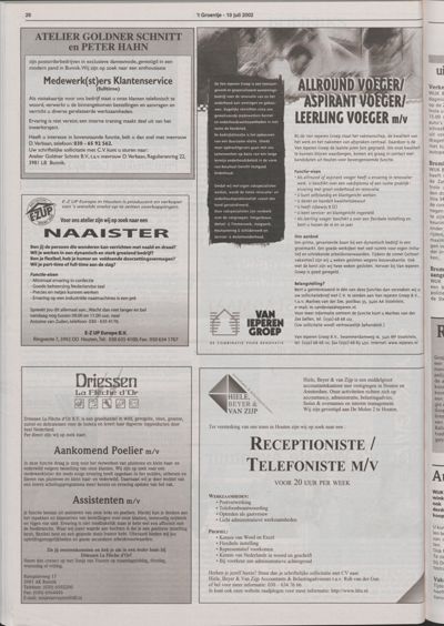 Wijks Nieuws / Bunniks Nieuws, 10 juli 2002 (nr. 28, jrg. 38)