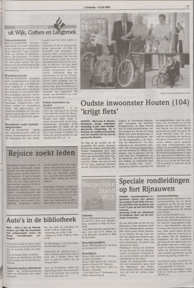 Wijks Nieuws / Bunniks Nieuws, 10 juli 2002 (nr. 28, jrg. 38)