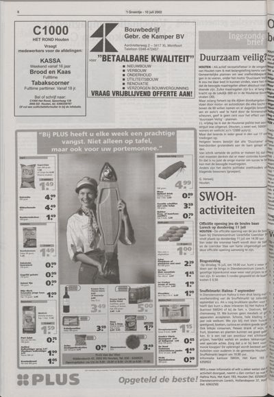 Wijks Nieuws / Bunniks Nieuws, 10 juli 2002 (nr. 28, jrg. 38)