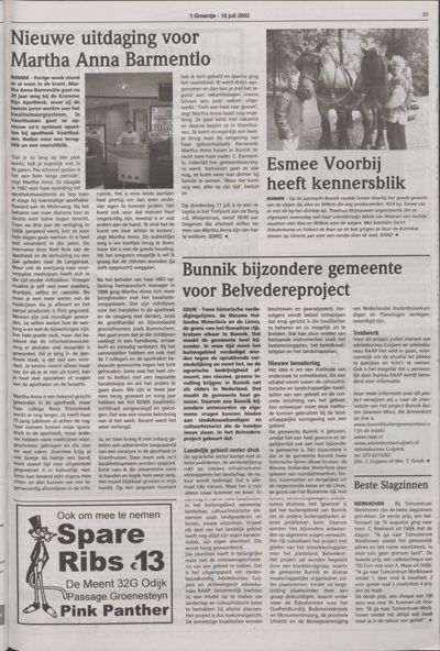 Wijks Nieuws / Bunniks Nieuws, 10 juli 2002 (nr. 28, jrg. 38)