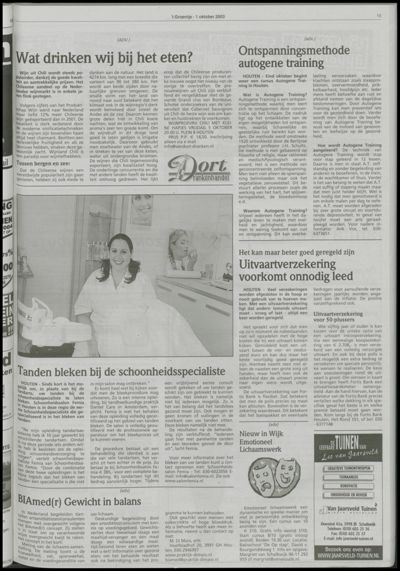 Wijks Nieuws / Bunniks Nieuws, 1 oktober 2003 (nr. 40, jrg. 39)