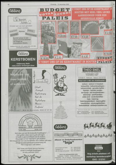 Wijks Nieuws / Bunniks Nieuws, 10 december 2003 (nr. 50, jrg. 39)
