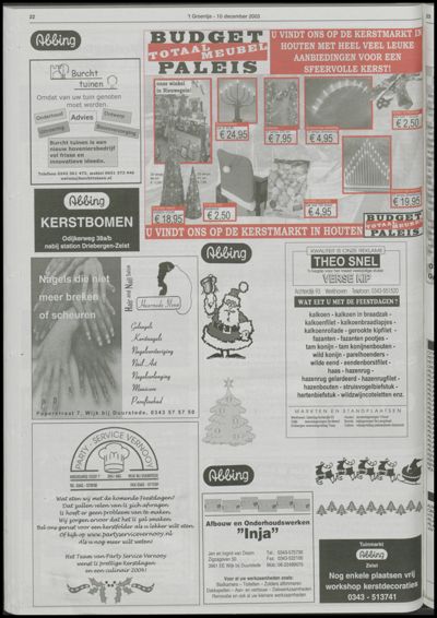 Wijks Nieuws / Bunniks Nieuws, 10 december 2003 (nr. 50, jrg. 39)