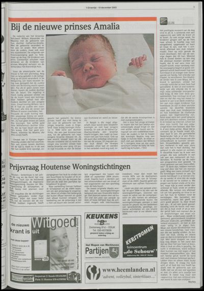 Wijks Nieuws / Bunniks Nieuws, 10 december 2003 (nr. 50, jrg. 39)