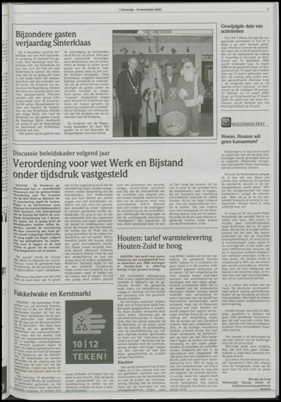 Wijks Nieuws / Bunniks Nieuws, 10 december 2003 (nr. 50, jrg. 39)