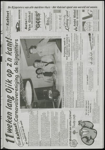 Wijks Nieuws / Bunniks Nieuws, 10 december 2003 (nr. 50, jrg. 39)