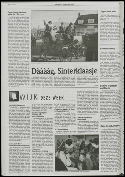 Wijks Nieuws / Bunniks Nieuws, 10 december 2003 (nr. 50, jrg. 39)