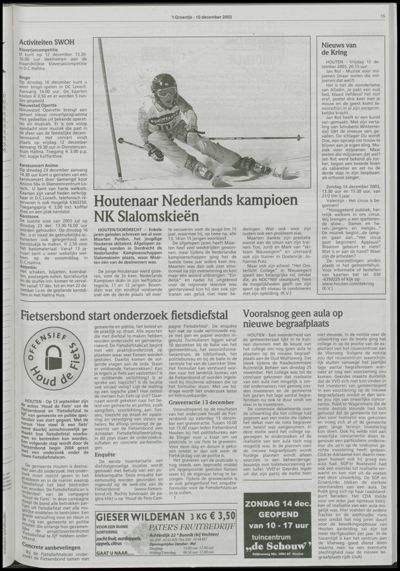 Wijks Nieuws / Bunniks Nieuws, 10 december 2003 (nr. 50, jrg. 39)
