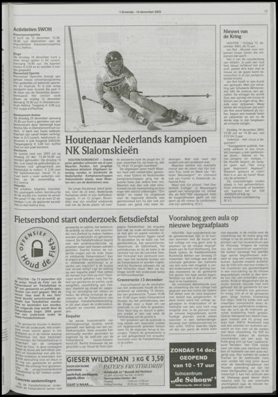 Wijks Nieuws / Bunniks Nieuws, 10 december 2003 (nr. 50, jrg. 39)