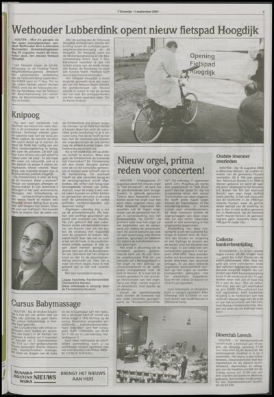 Wijks Nieuws / Bunniks Nieuws, 1 september 2004 (nr. 35, jrg. 40)