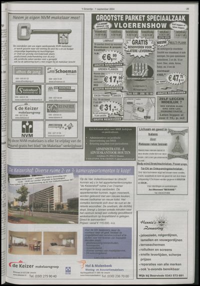 Wijks Nieuws / Bunniks Nieuws, 1 september 2004 (nr. 35, jrg. 40)