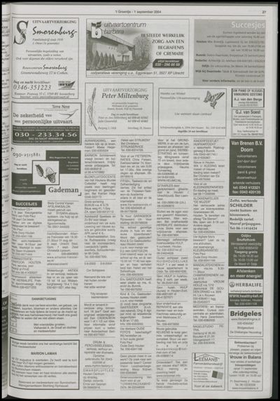 Wijks Nieuws / Bunniks Nieuws, 1 september 2004 (nr. 35, jrg. 40)