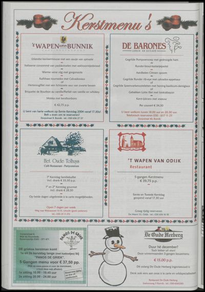 Wijks Nieuws / Bunniks Nieuws, 1 december 2004 (nr. 48, jrg. 40)