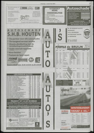 Wijks Nieuws / Bunniks Nieuws, 1 december 2004 (nr. 48, jrg. 40)