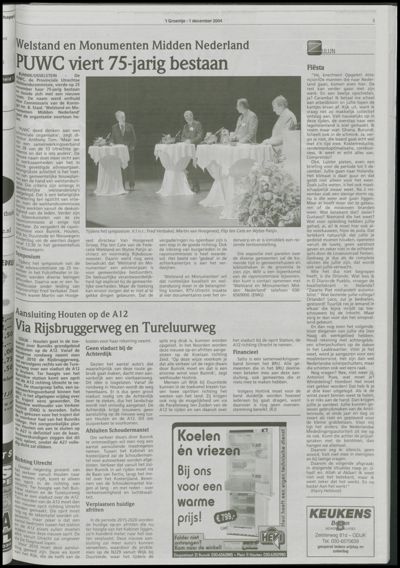 Wijks Nieuws / Bunniks Nieuws, 1 december 2004 (nr. 48, jrg. 40)