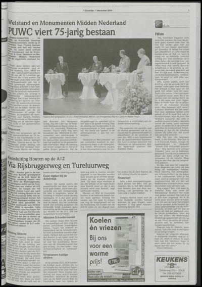 Wijks Nieuws / Bunniks Nieuws, 1 december 2004 (nr. 48, jrg. 40)